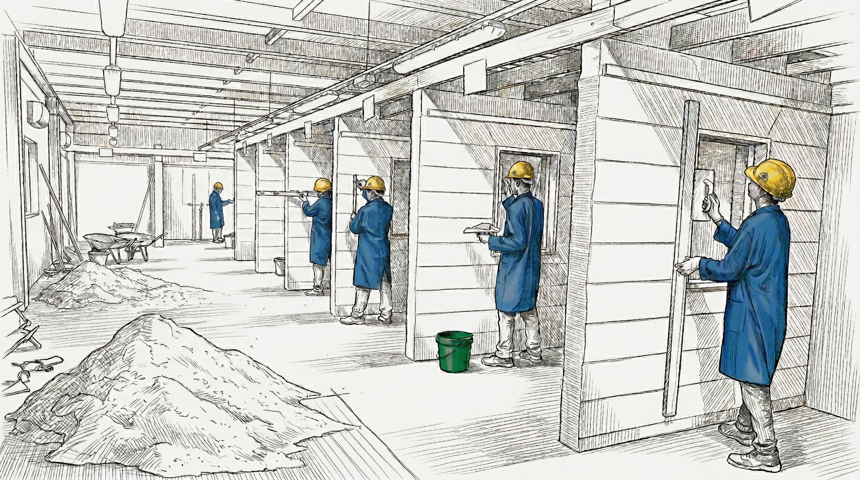 Plastering – Sand & Cement Rendering