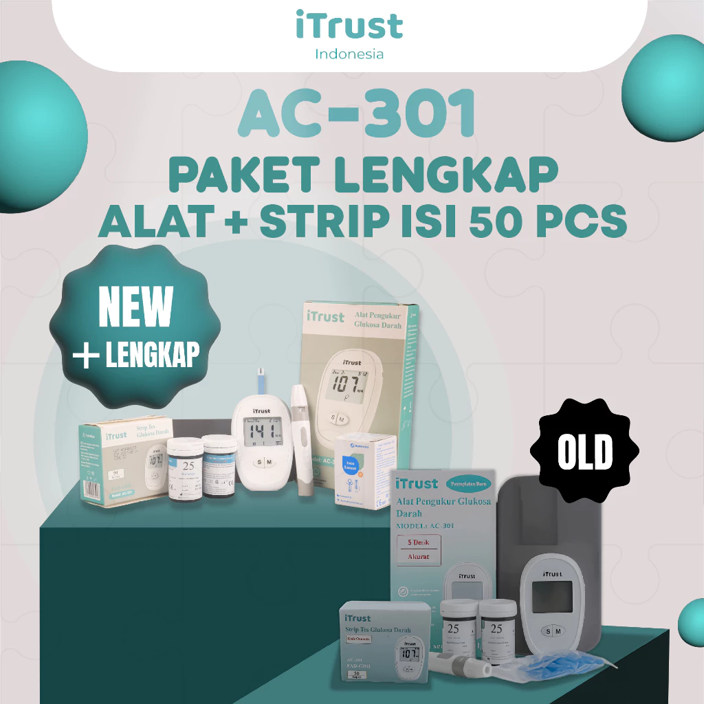 Alat Pengukur Glukosa Darah AC-301