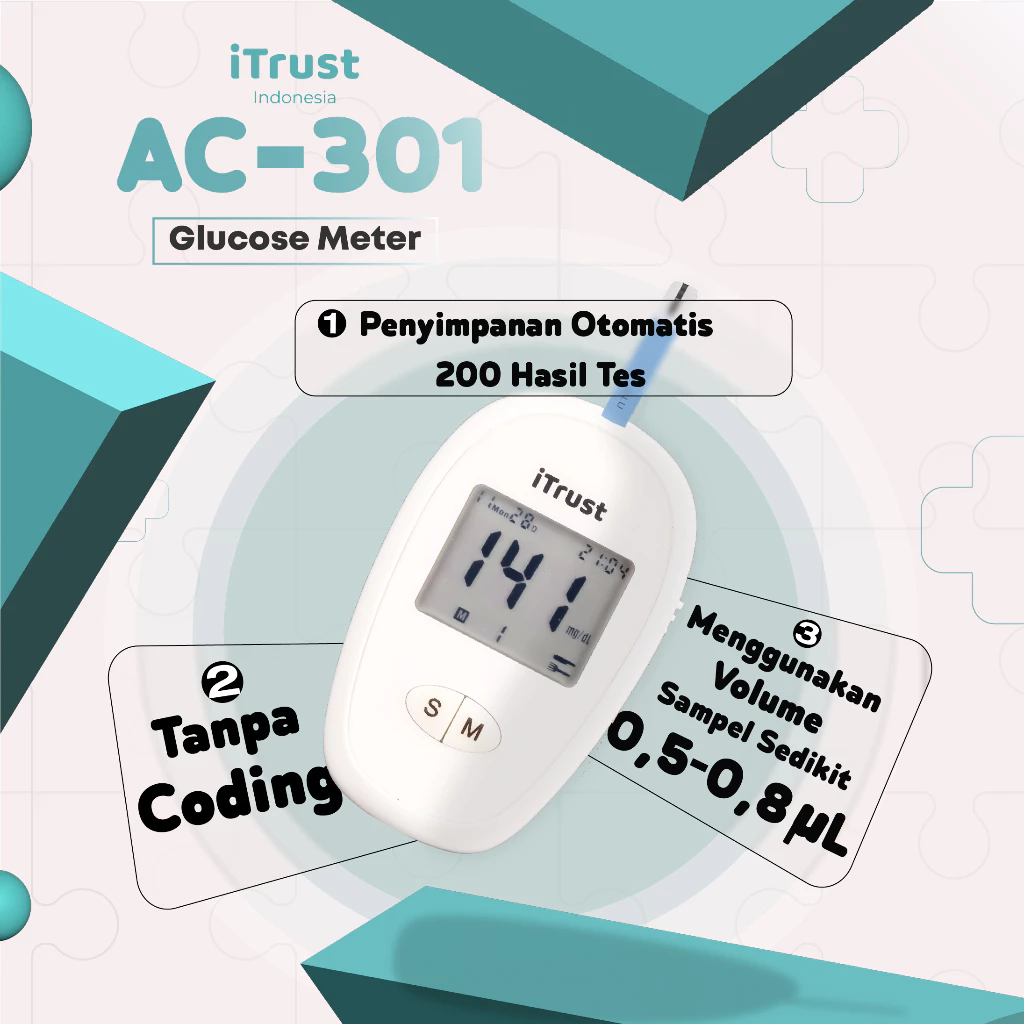 Alat Pengukur Glukosa Darah AC-301
