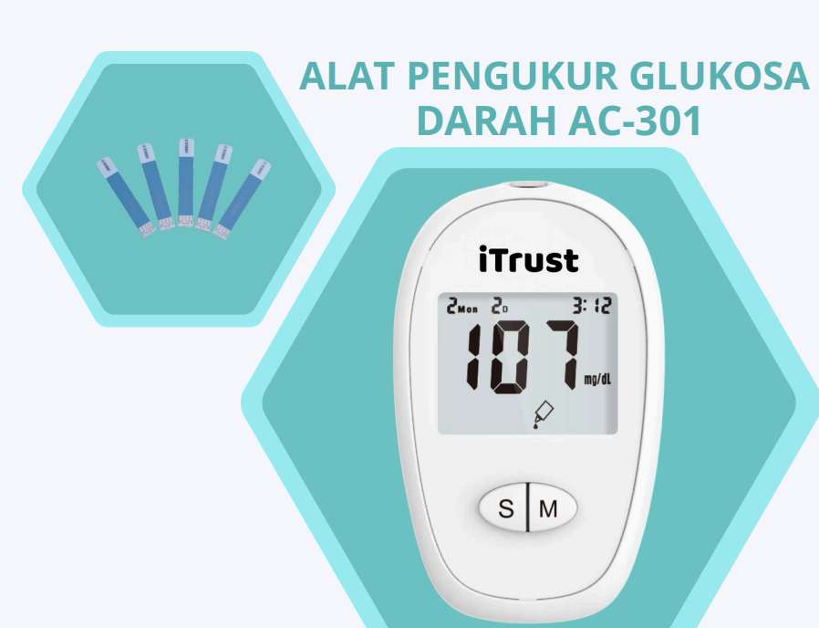 Alat Pengukur Glukosa Darah AC-301