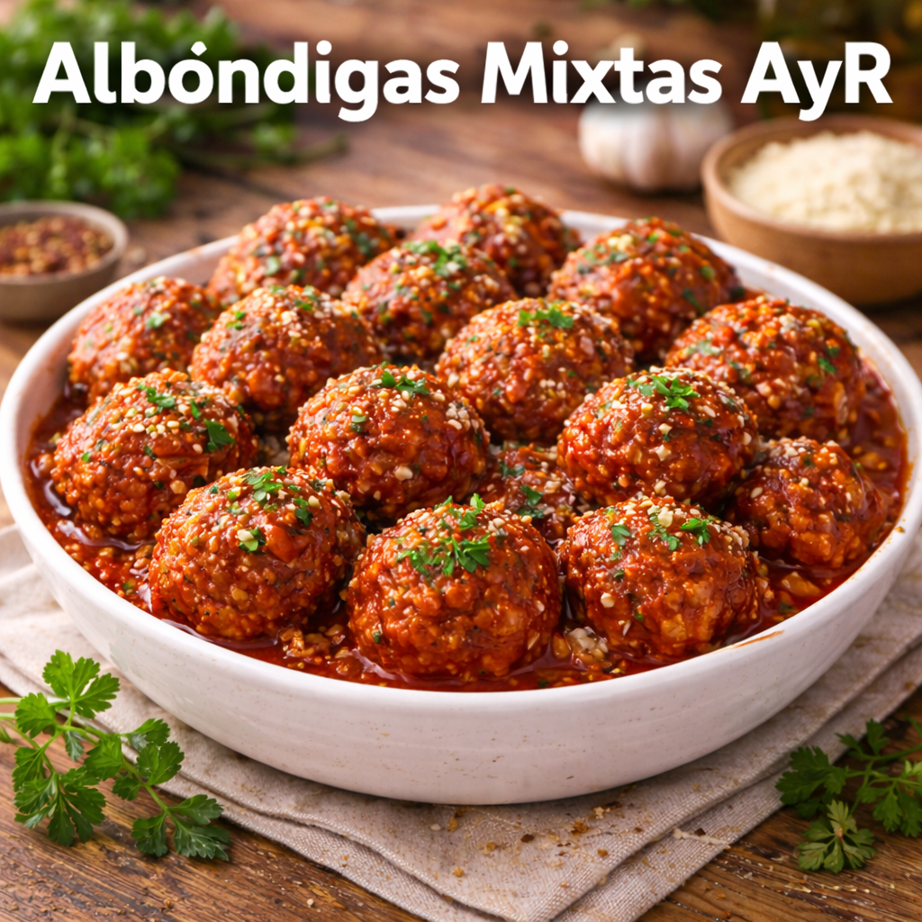 Albóndigas Mixtas AyR