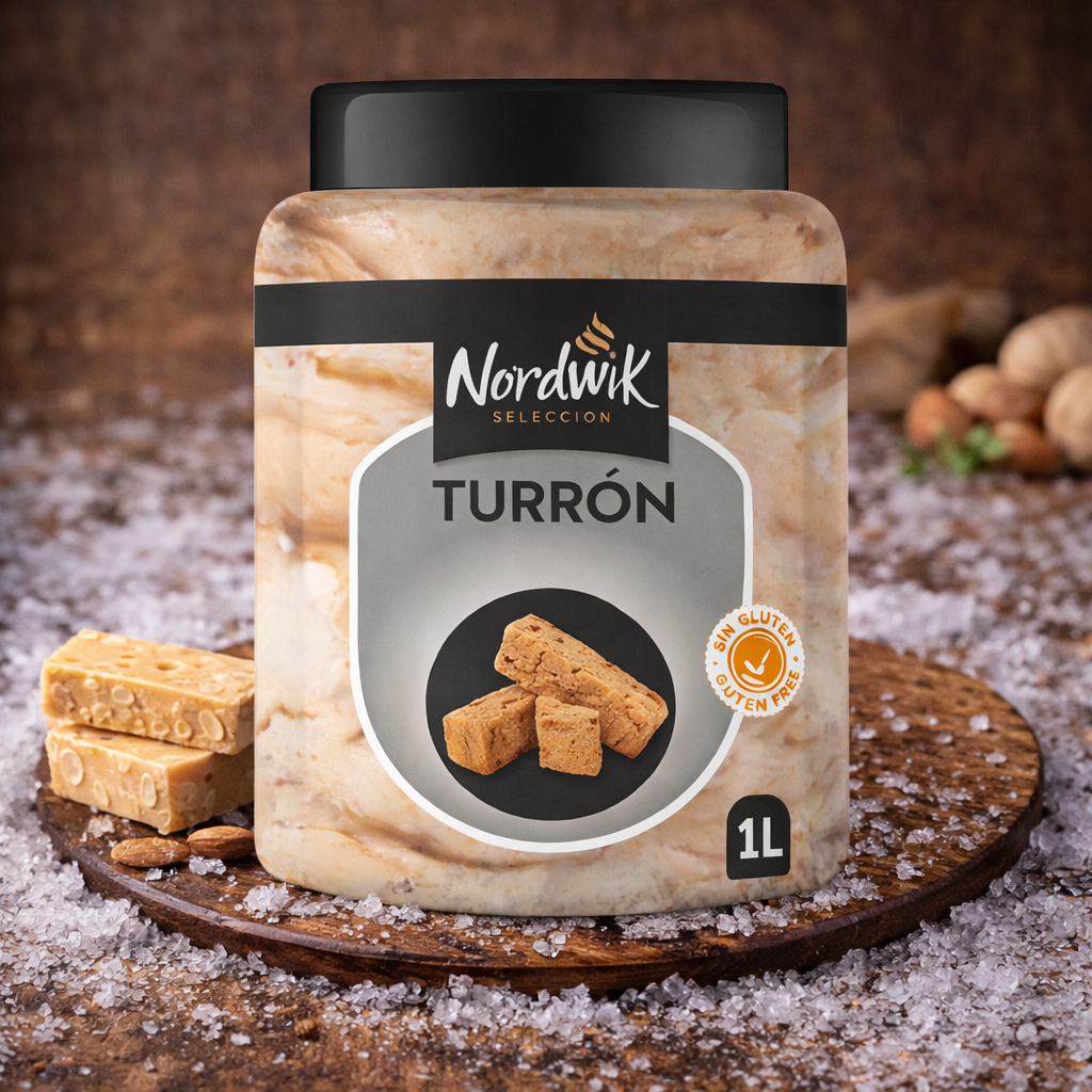 Helado Nordwik Turrón