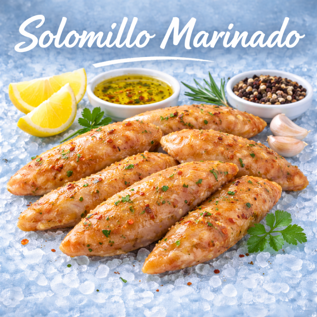 Solomillo Marinado