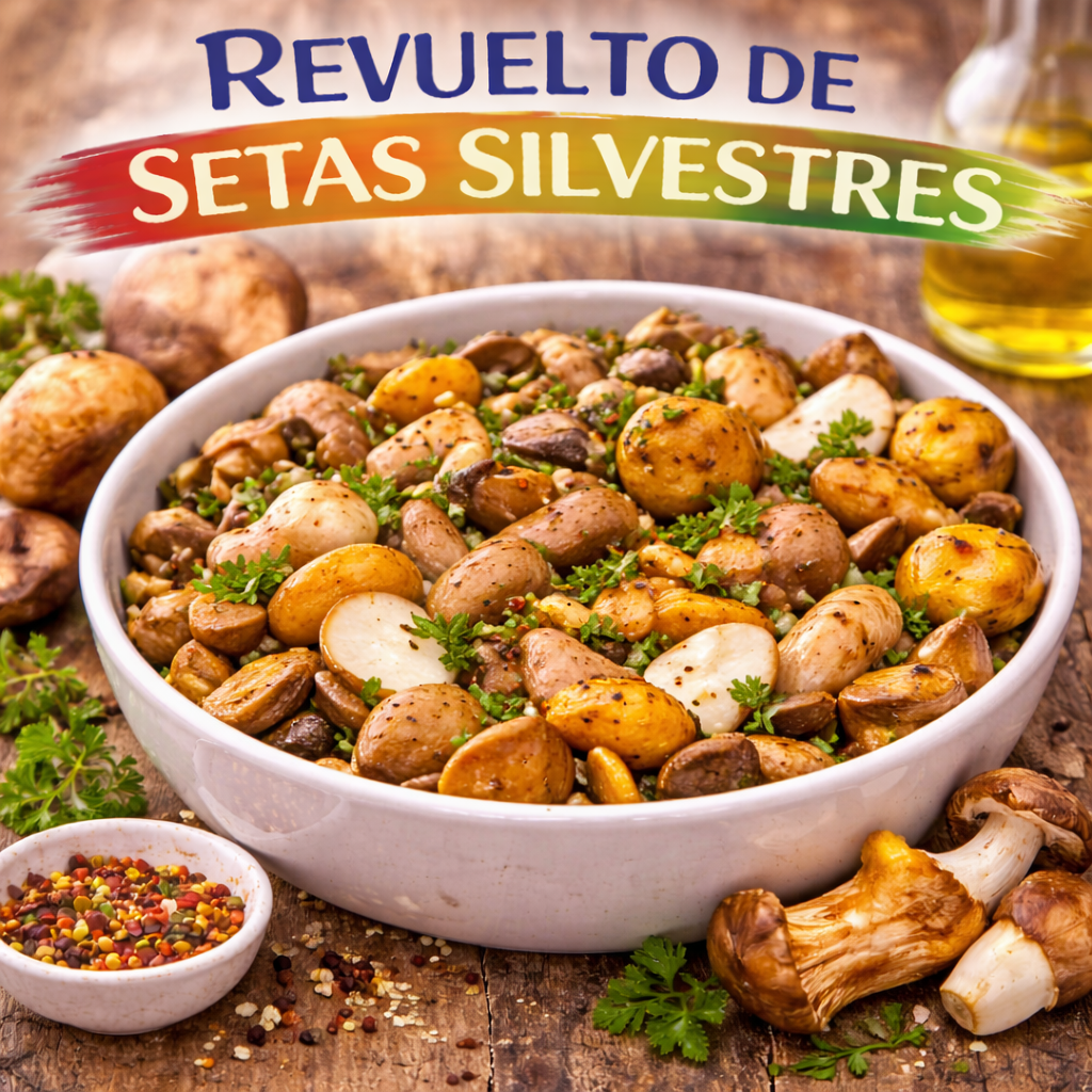 Revuelto de Setas Silvestres