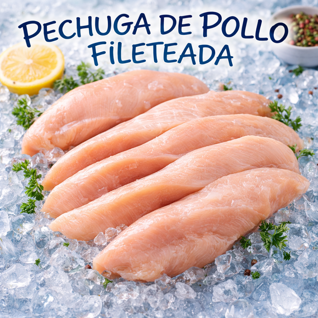 Pechuga de Pollo Fileteada