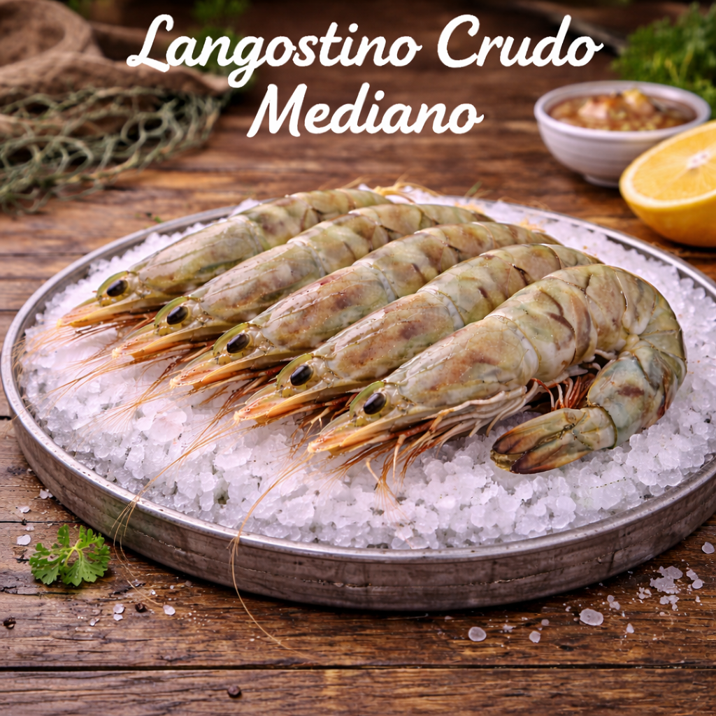 Langostino Crudo Mediano