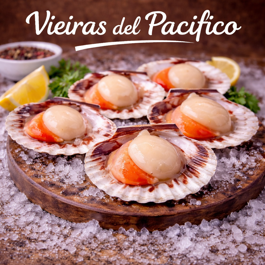 Vieiras del Pacífico