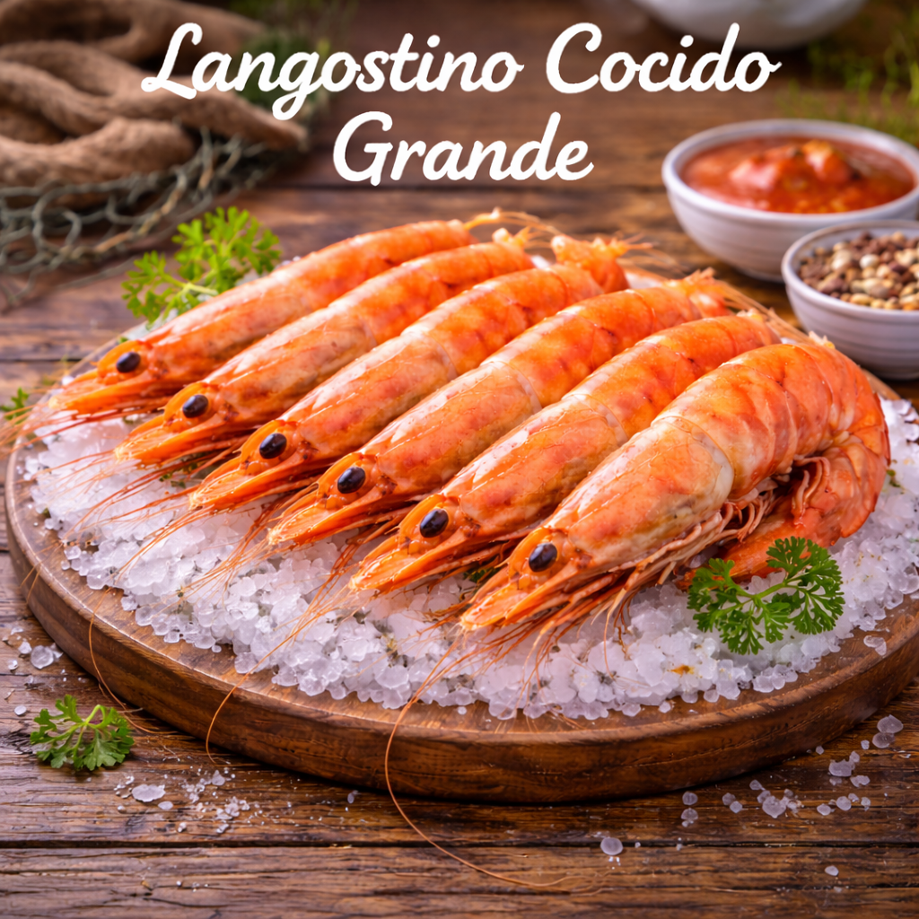 Langostino Cocido Grande