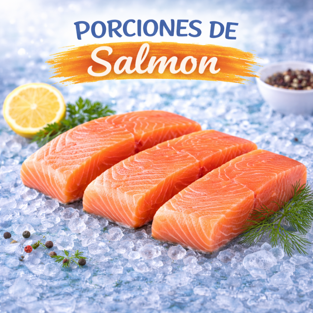 Porciones de Salmón