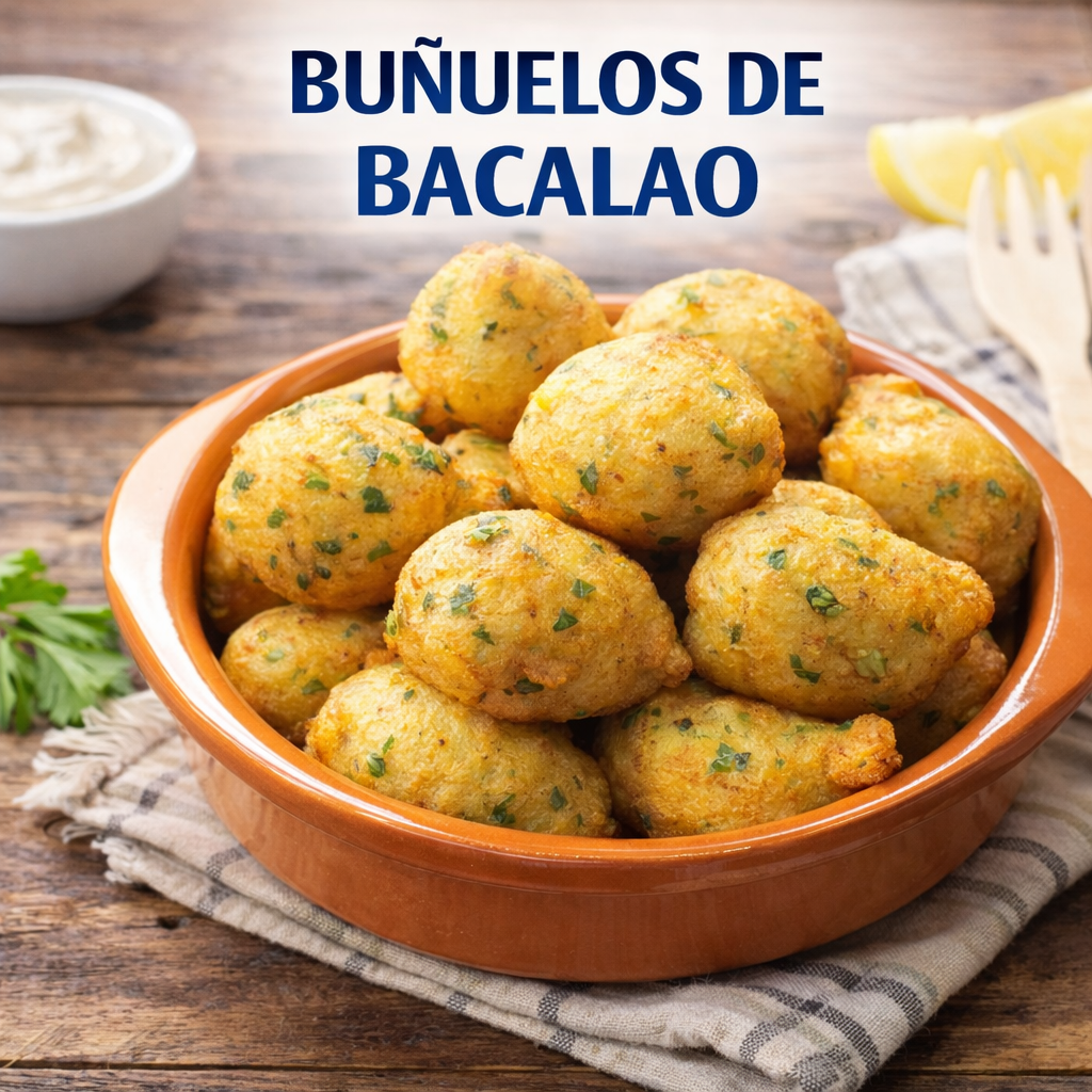 Buñuelos de Bacalao