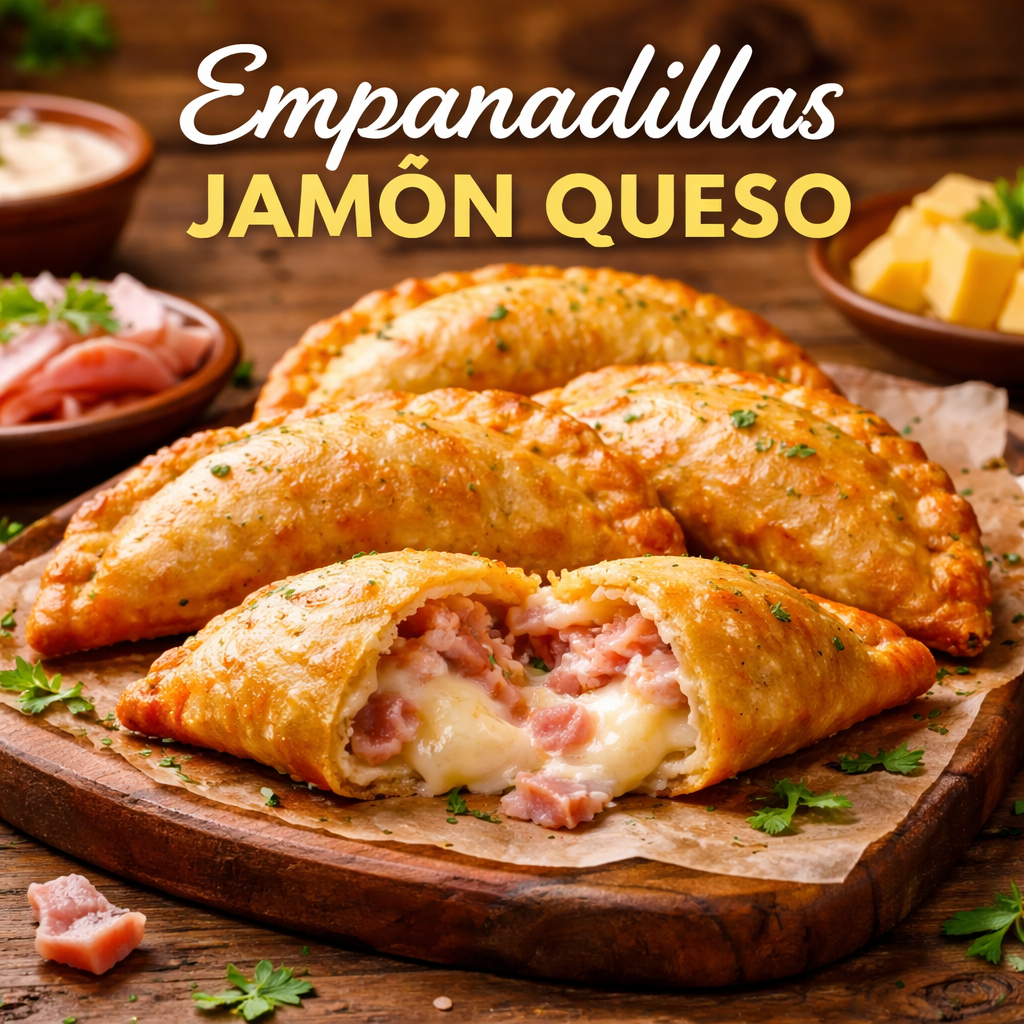 Empanadillas de Jamón y Queso