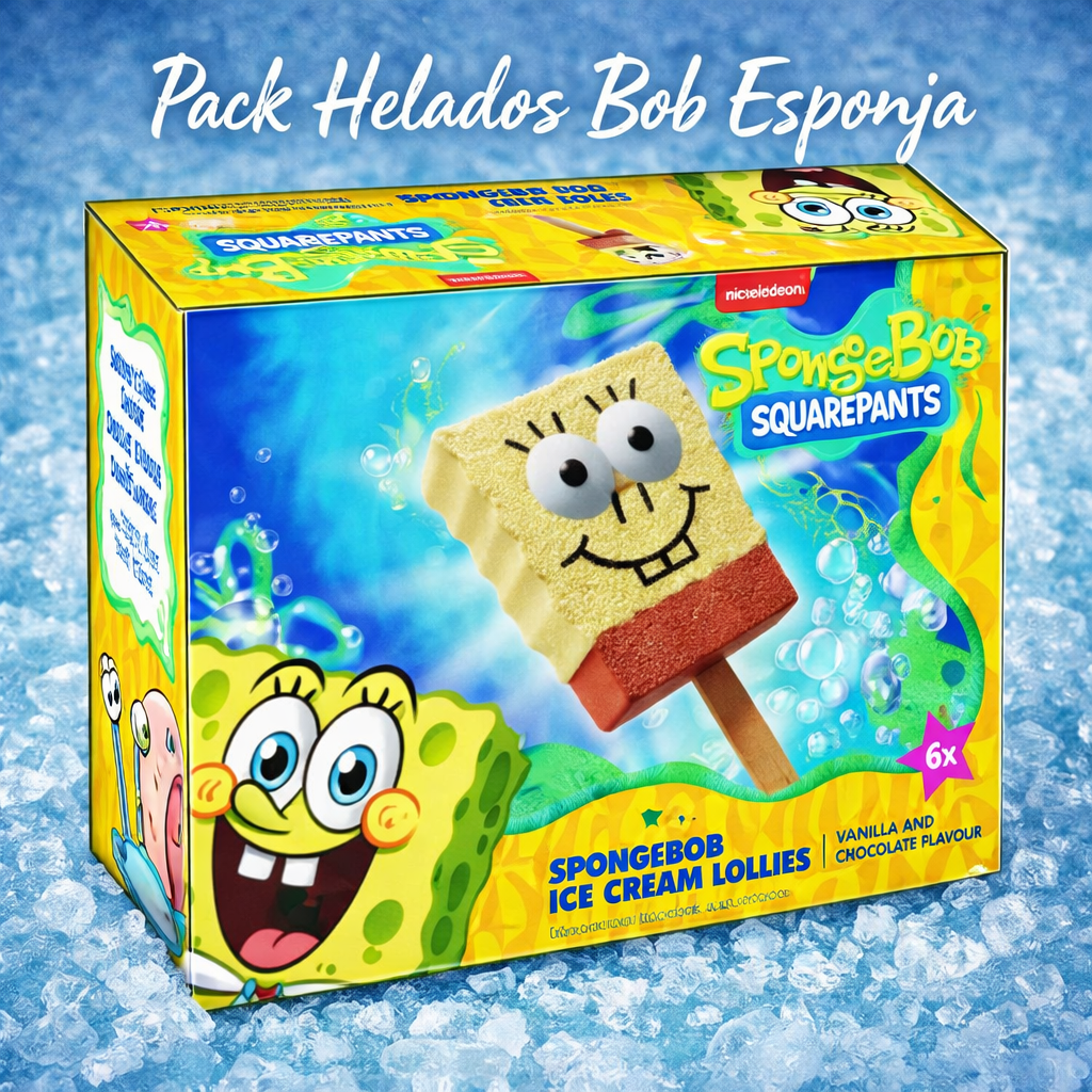 Pack Helados Bob Esponja