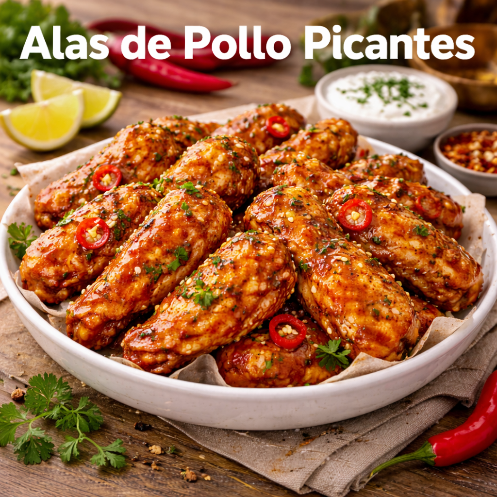 Alas de Pollo Picantes