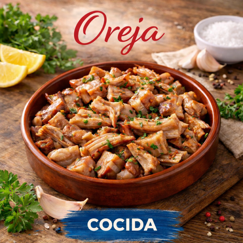 Oreja de Cerdo Cocida