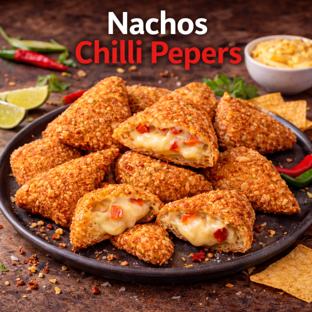 Nachos con Chile y Queso