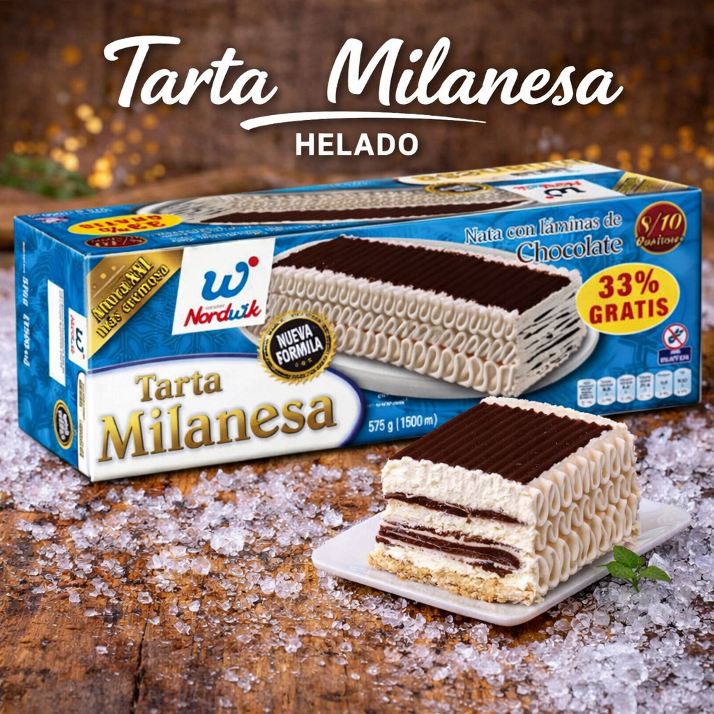 Tarta Milanesa Helada