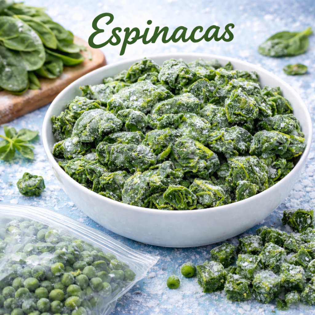 Espinacas congeladas