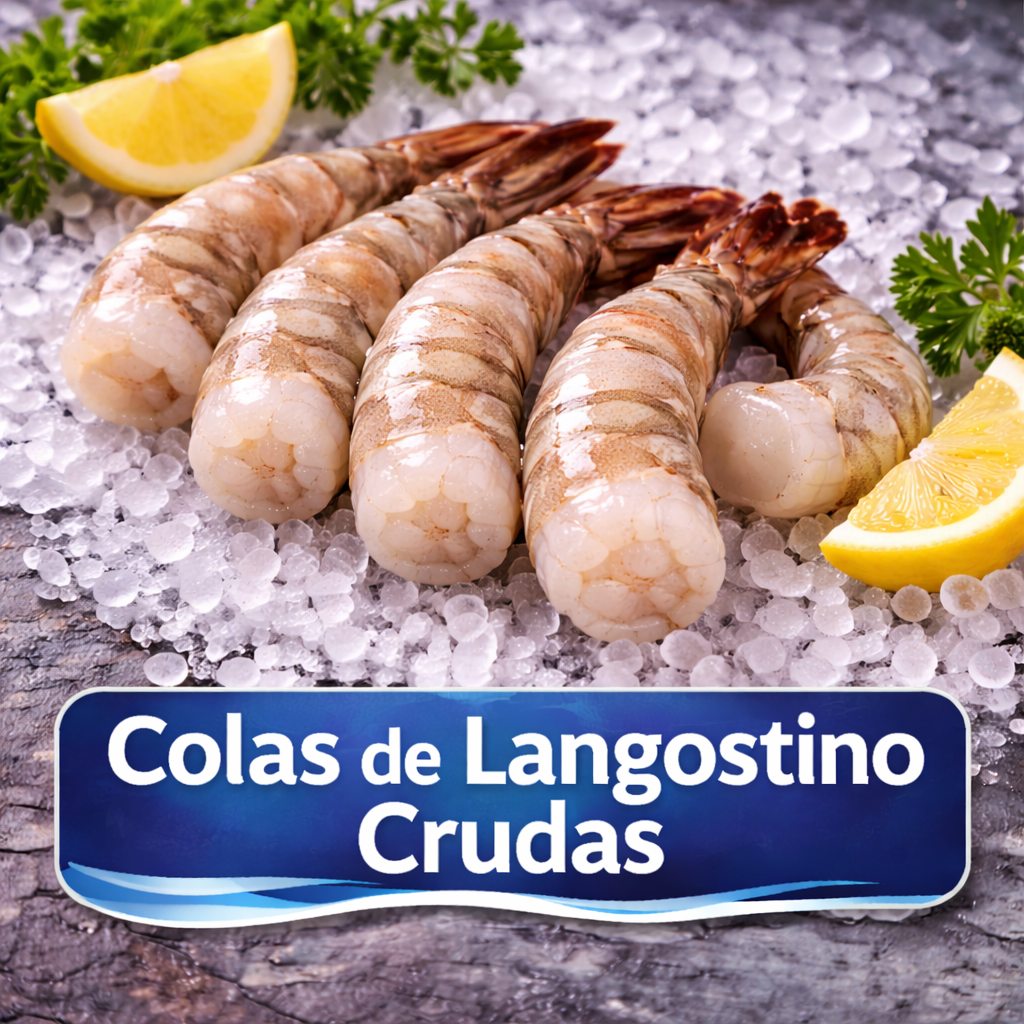 Colas de Langostino Crudas