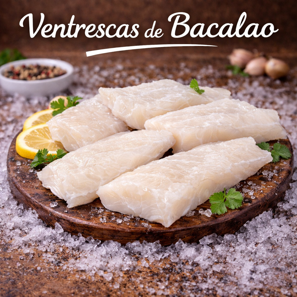 Ventrescas de Bacalao