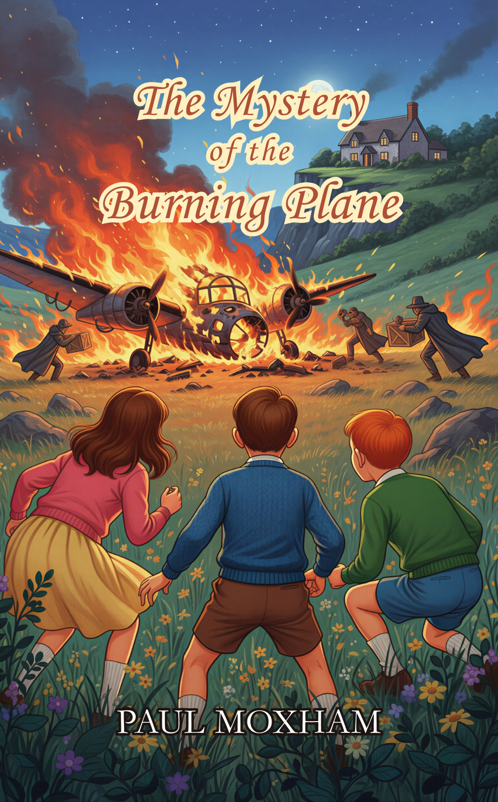 The Mystery of the Burning Plane