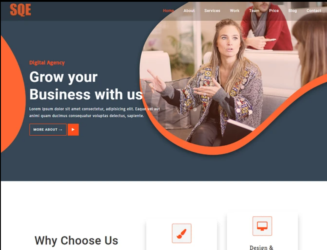 Business Website (WordPress)