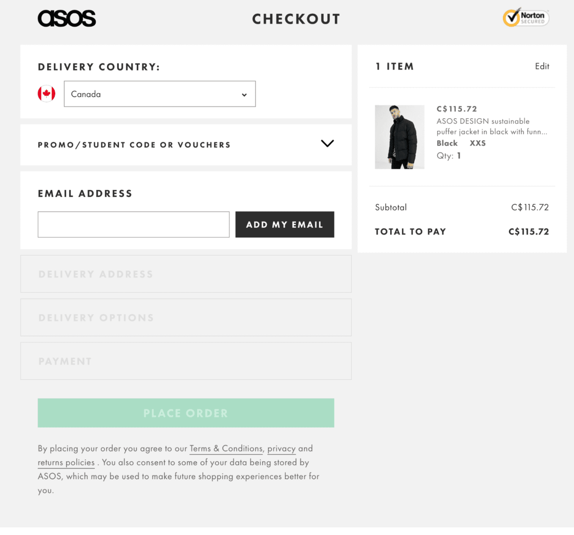 Basic E-Commerce Website