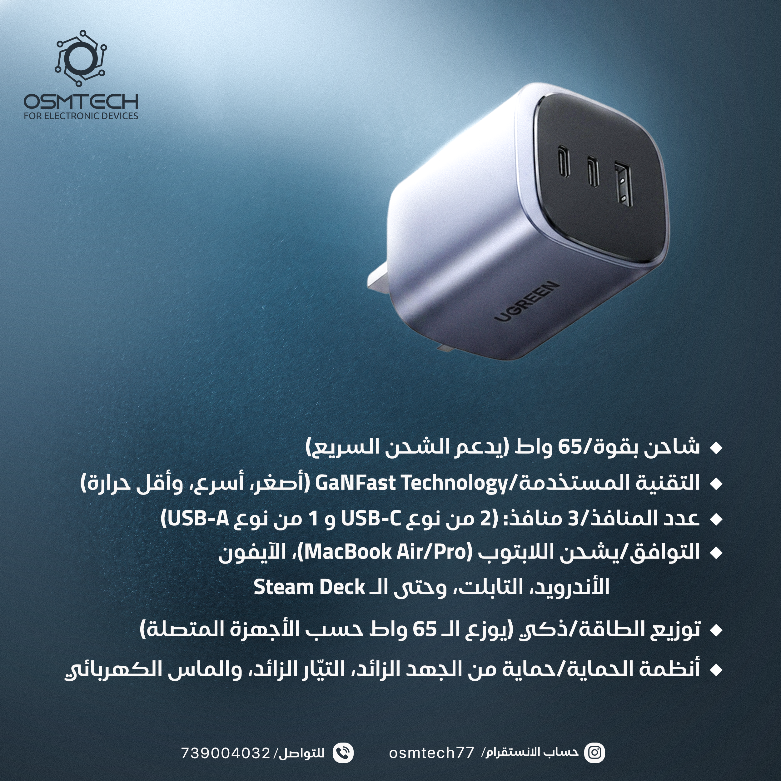  UGREEN Nexode S 65W