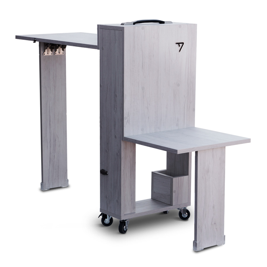 Estación profesional portátil para manicura y pedicura