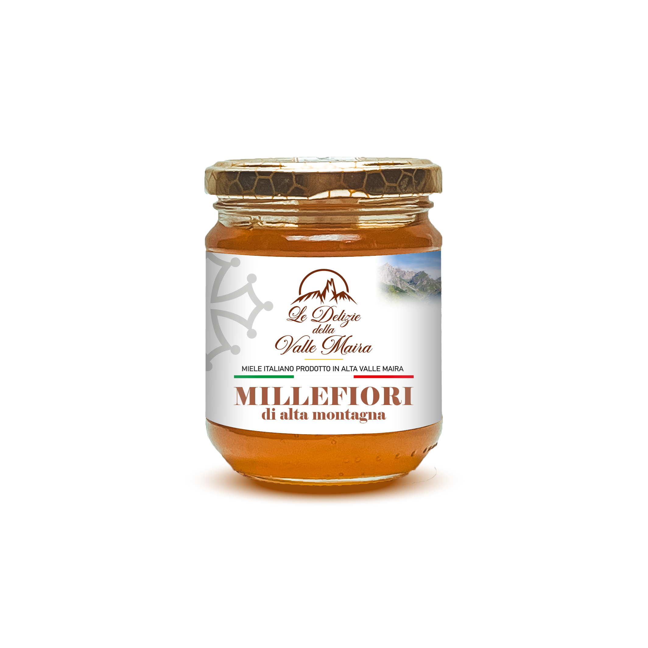 MIELE DI MILLEFIORI DI ALTA MONTAGNA 250g