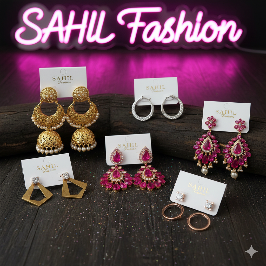 Elegant Designer Earrings Set