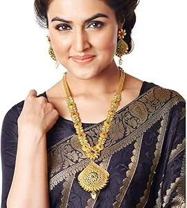 Traditional Gold Plated Necklace Set