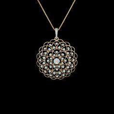 Mandala Pendant Necklace