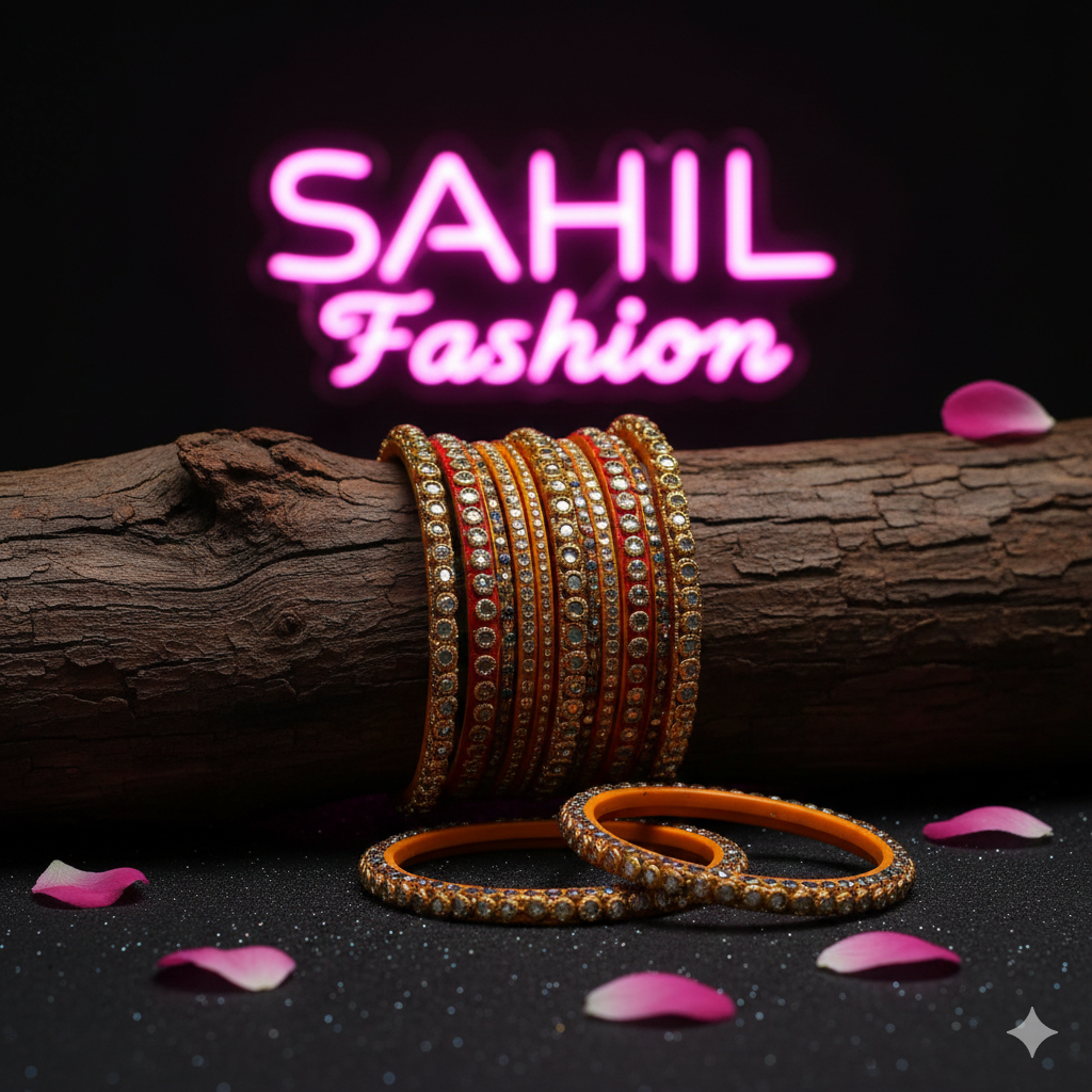 Embellished Bangles Set