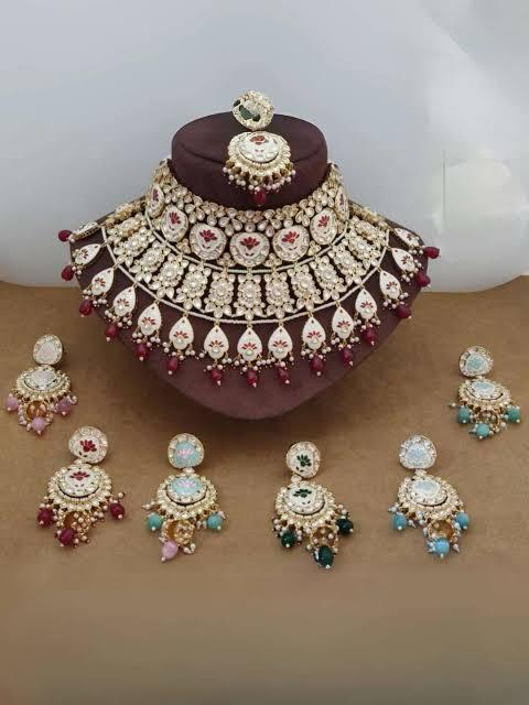 Bridal Kundan Necklace Set