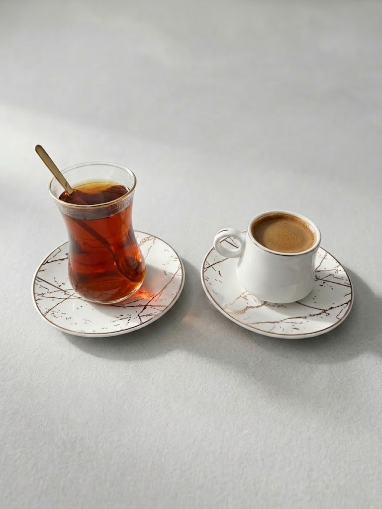 Coffret service thé & café Bricard - 24 pièces