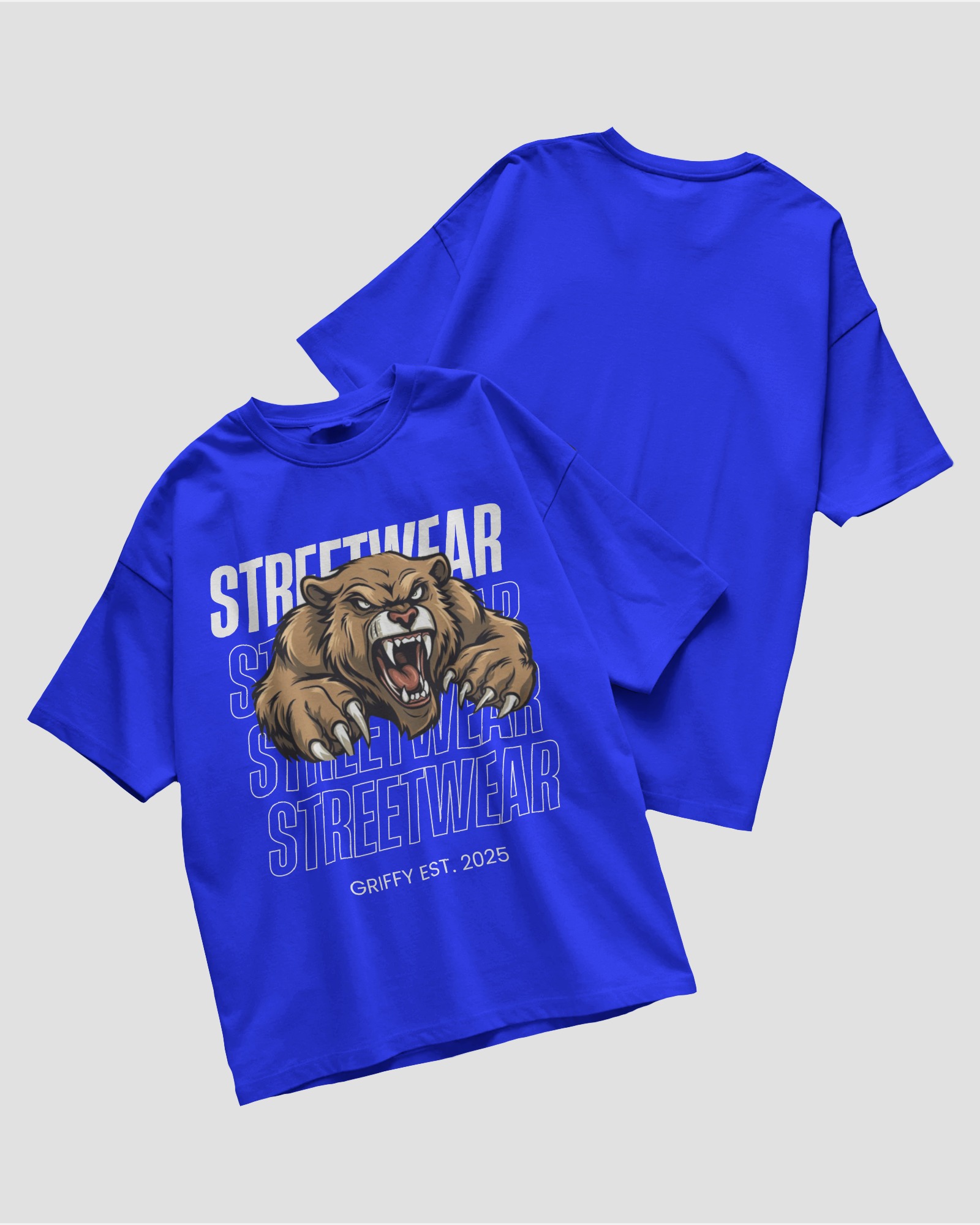 T-shirt   "Streetwear Strong Grizzly Origin" 