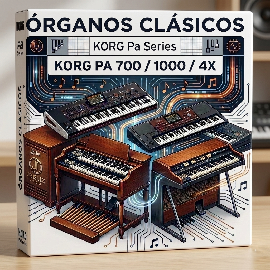 Organos Clasicos Korg PA 700/1000/4X