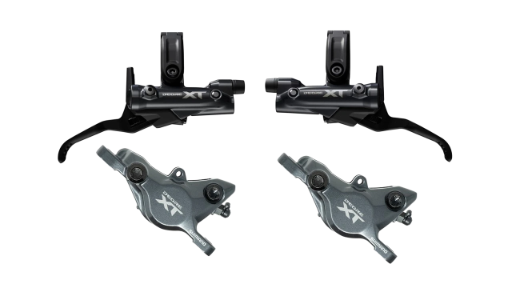 JUEGO DE FRENOS MTB DISCO HIDRAULICOS BL/BR-M8200 XT 2 PISTONES SHIMANO