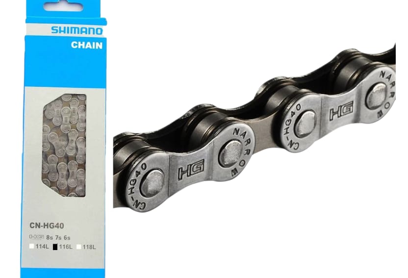 CADENA CN-HG40 6/7/8VEL 116L SHIMANO