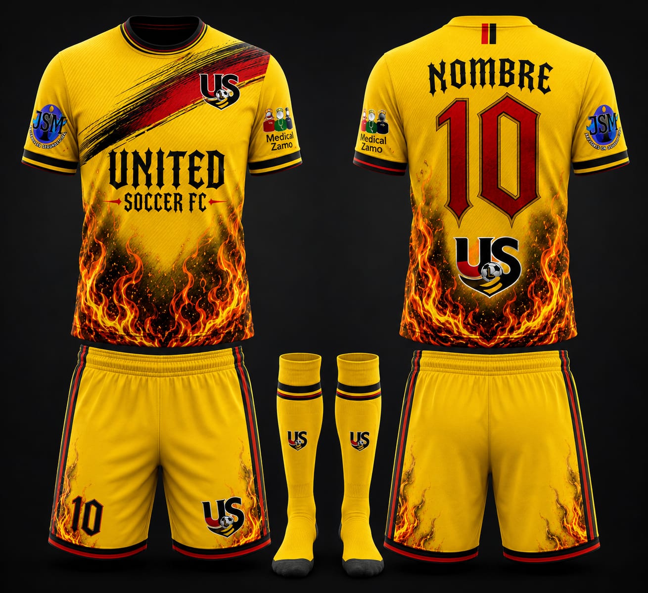 Uniforme United Soccer FC