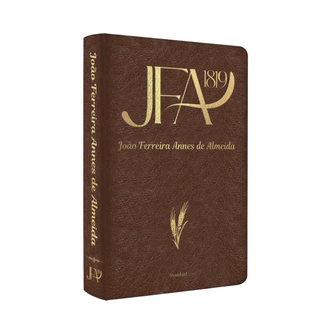 Bíblia JFA 1819 - J F Almeida - Marrom