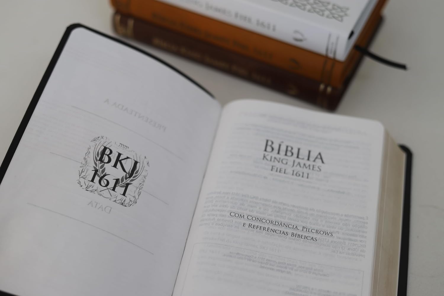 Bíblia King James Fiel 1611 - Standard - Preta