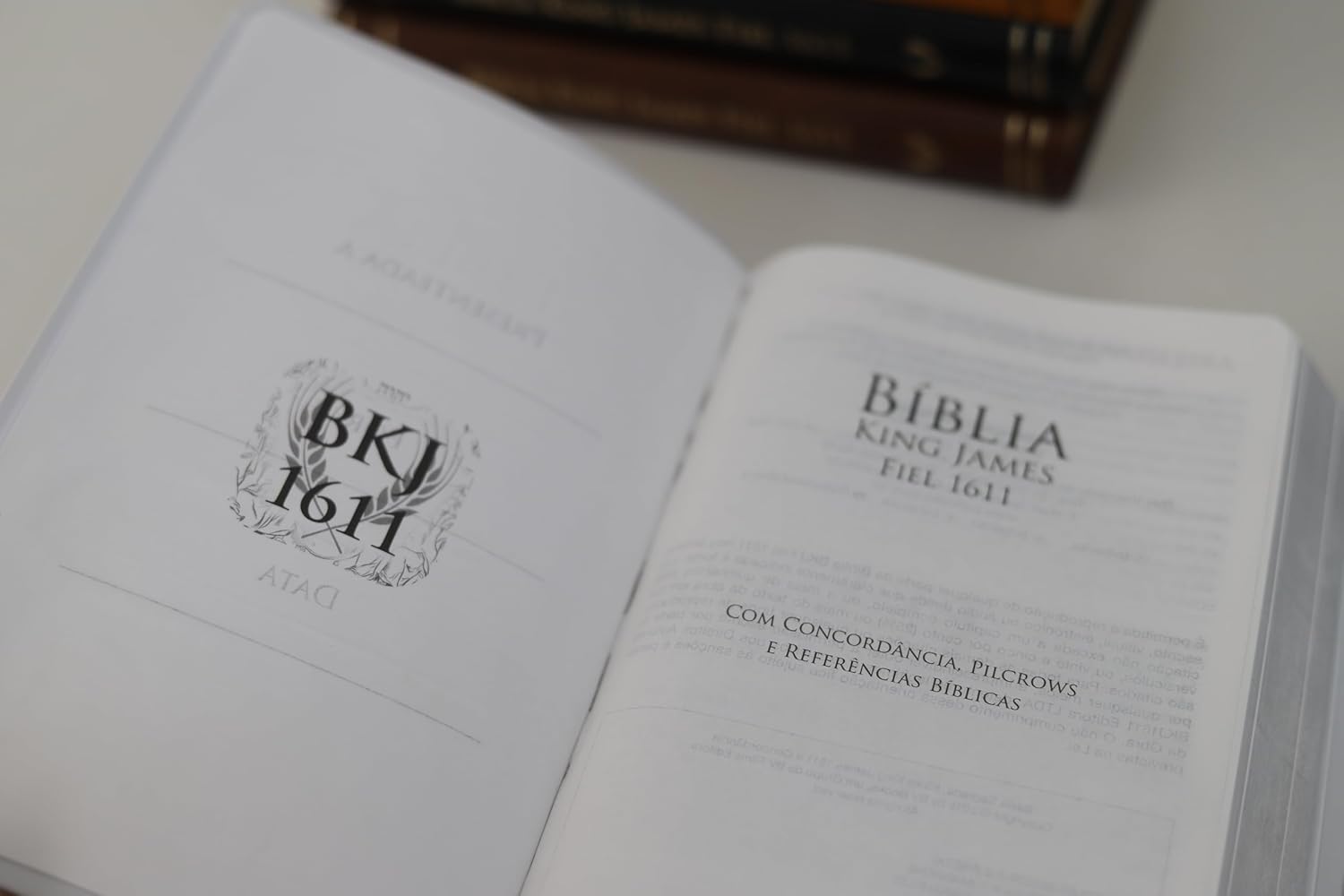 Bíblia King James Fiel 1611 - Standard - Branca