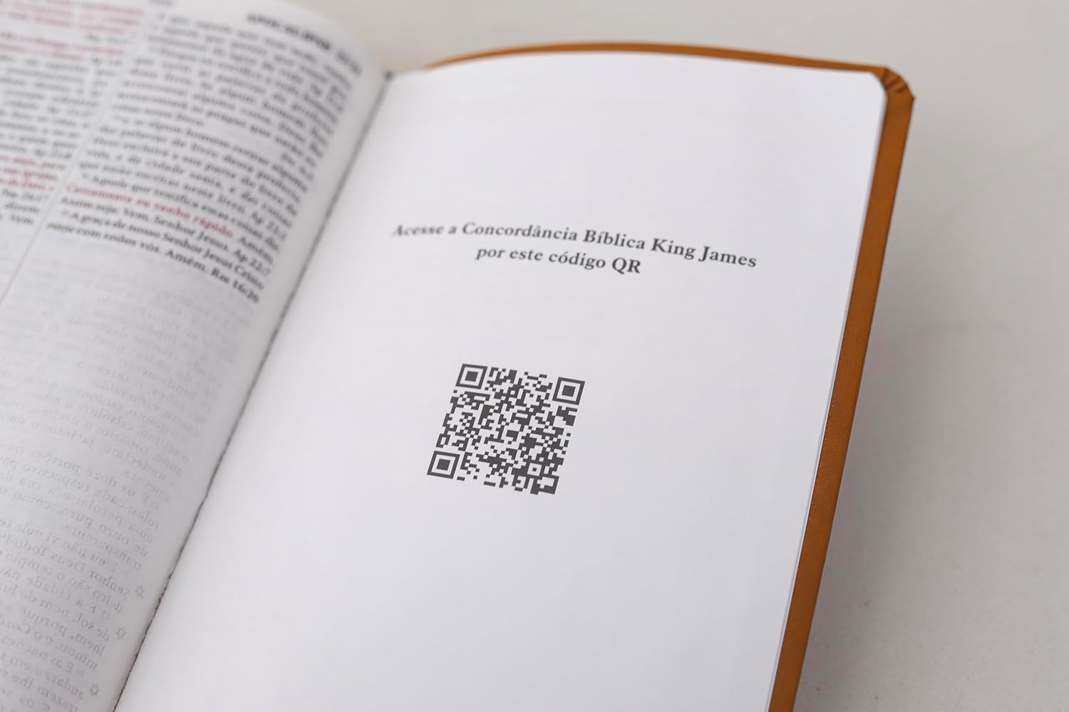 Bíblia King James Fiel 1611 - Standard Caramelo