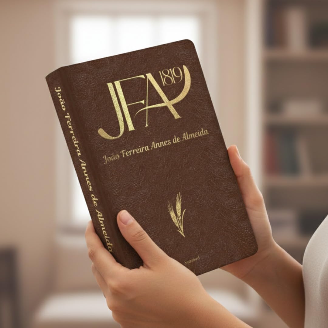 Bíblia JFA 1819 - J F Almeida - Marrom