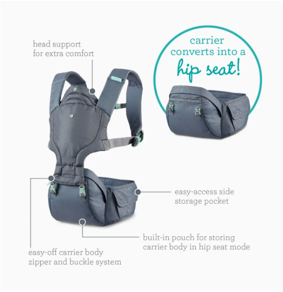 Infantino Hip Rider 5-in-1 Hip Seat Carrier
