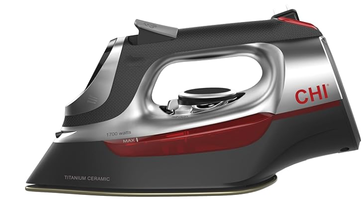CHI Electronic Clothing Iron with Retractable Cord 13102