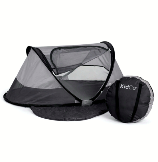 Open Box KidCo PeaPod Plus Foldable Kids Sleeping Travel Bed  Midnight