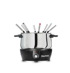 Starfrit 024700-002-0000 3.2-Quart Electric Fondue Set