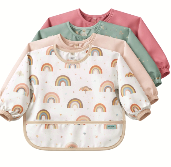 TINY TWINKLE - FULL SLEEVE BIB - ASSORT